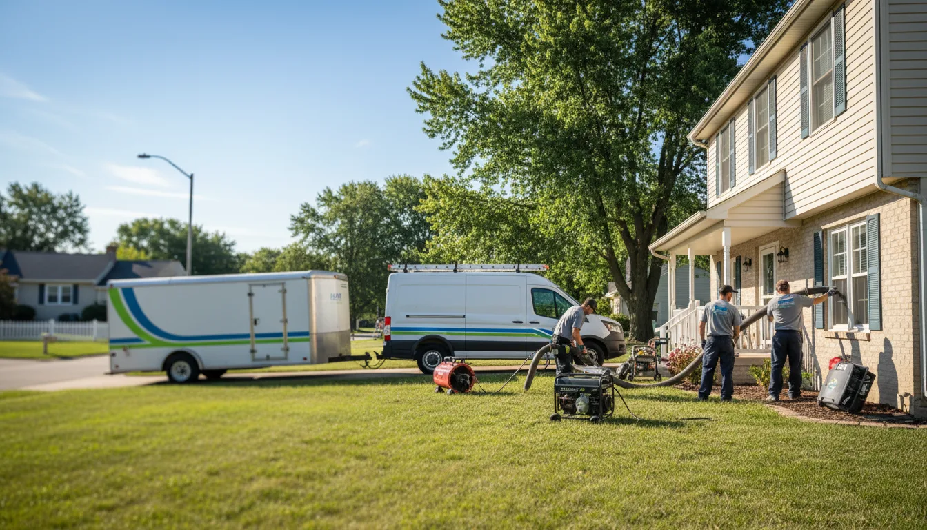 Flooded Basement Restoration And Cleanup With Repair in Moweaqua, IL near me
